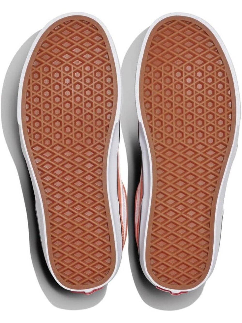 Vans Women's Coral Rust Brooklyn Ls Shoe | Low-top Sneakers Everyday Wear - Picture 6 of 6